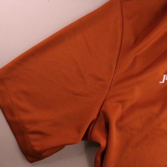 The Outfitters Jensen Composites Crew-Neck Polo shirt Orange Men Size XXL - Picture 7 of 10